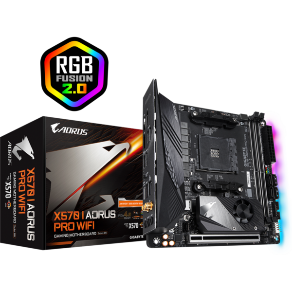 Placa de baza Gigabyte X570 I AORUS PRO WIFI Socket AM4