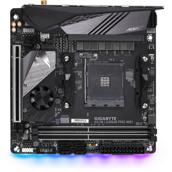 Placa de baza Gigabyte X570 I AORUS PRO WIFI Socket AM4