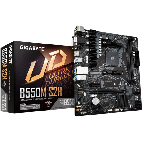 Placa de baza Gigabyte B550M S2H Socket AM4