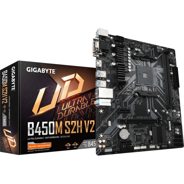 Placa de baza Gigabyte B450M S2H V2 Socket AM4