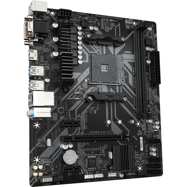 Placa de baza Gigabyte B450M S2H V2 Socket AM4