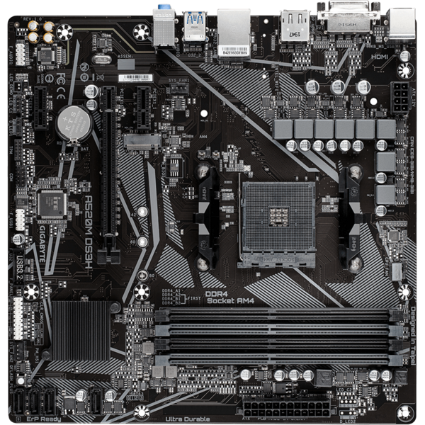 Placa de baza Gigabyte A520M DS3H Socket AM4