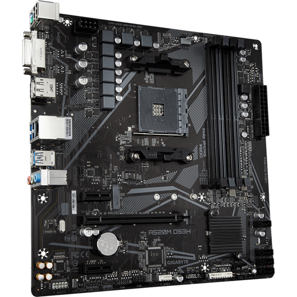 Placa de baza Gigabyte A520M DS3H Socket AM4