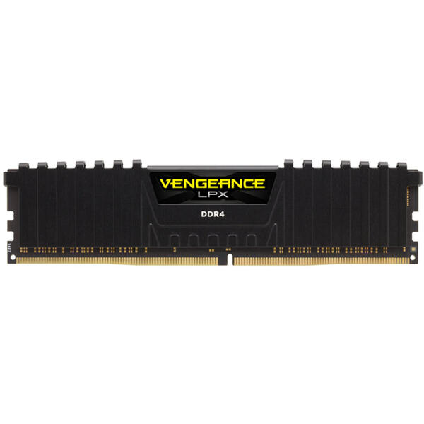 Memorie Corsair Vengeance LPX Black 64GB DDR4 4000MHz CL18 Kit Quad Channel