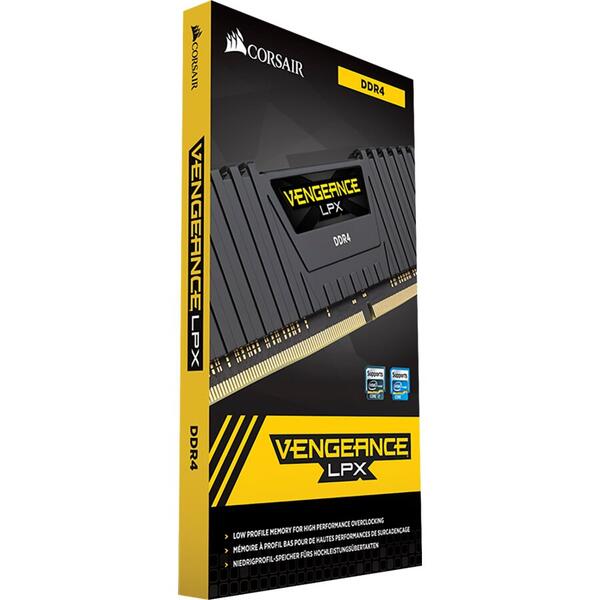 Memorie Corsair Vengeance LPX Black 16GB DDR4 3600MHz CL20 Kit Dual Channel