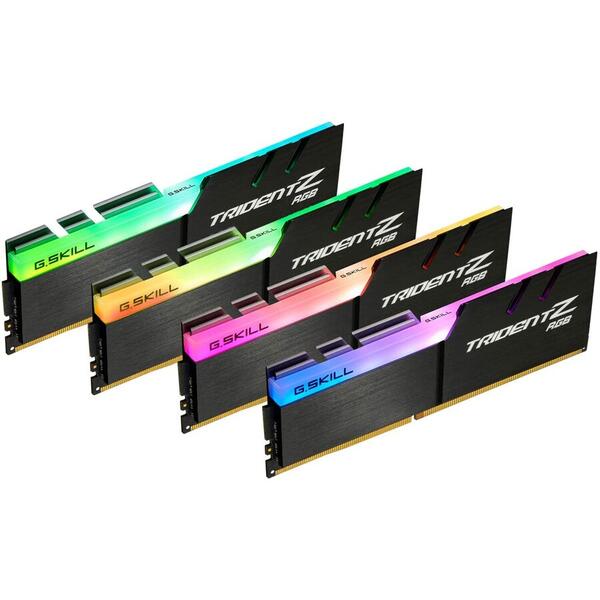 Memorie G.Skill TridentZ RGB Series DDR4 32GB 4000MHz CL17 Kit Quad Channel