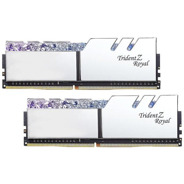 Memorie G.Skill Trident Z Royal Series DDR4 32GB 4400MHz CL18 Kit Dual Channel