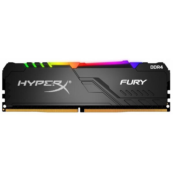 Memorie Kingston HyperX FURY RGB DDR4 16GB 3600MHz CL18