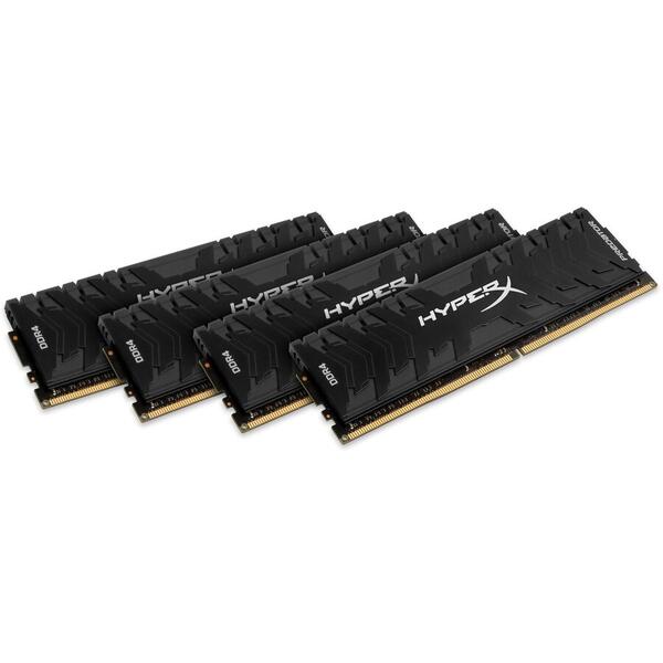 Memorie Kingston HyperX Predator DDR4 32GB 3333MHz CL16 Kit Quad Channel