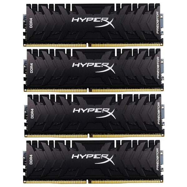 Memorie Kingston HyperX Predator DDR4 32GB 3333MHz CL16 Kit Quad Channel