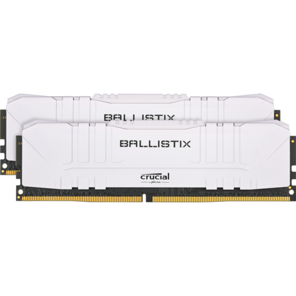 Memorie Crucial Ballistix DDR4 16GB 2666MHz CL16 Kit Dual Channel White