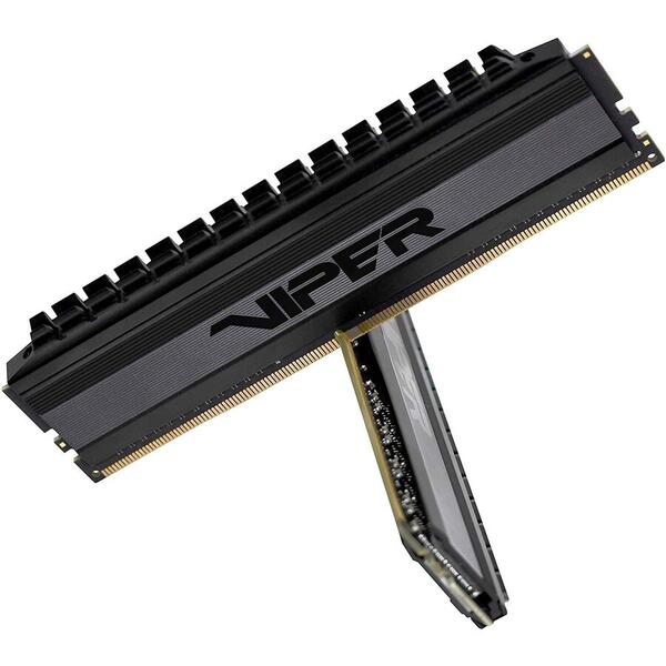 Memorie PATRIOT Extreme Performance Viper 4 Blackout Series DDR4 8GB 3000MHz CL16 Kit Dual Channel
