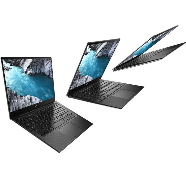 Laptop Dell XPS 13 9310, 13.4 inch FHD+, Intel Core i7-1165G7, 16GB DDR4X, 1TB SSD, Intel Iris Xe, Win 10 Pro, Platinum Silver, 3Yr BOS