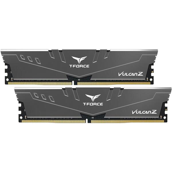 Memorie Team Group T-Force Vulcan Z DDR4 16GB 3600MHz CL18 Kit Dual Channel Grey