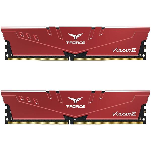 Memorie Team Group T-Force Vulcan Z DDR4 32GB 3600MHz CL18 Kit Dual Channel Red
