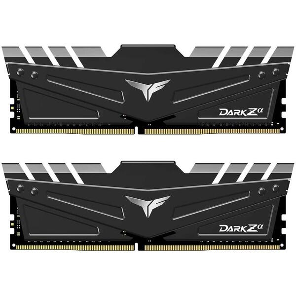 Memorie Team Group T-FORCE DARK Zα AMD Edition DDR4 16GB 3600MHz CL18 Kit Dual Channel