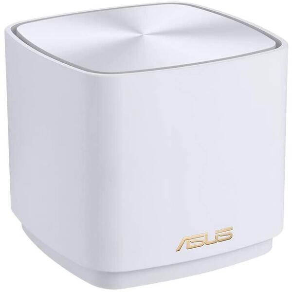 Router Wireless Asus ZenWiFi AX Mini (XD4) Wi-Fi 6 AX1800 Mesh, Alb