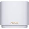Router Wireless Asus ZenWiFi AX Mini (XD4) Wi-Fi 6 AX1800 Mesh, Alb Set 3 bucati