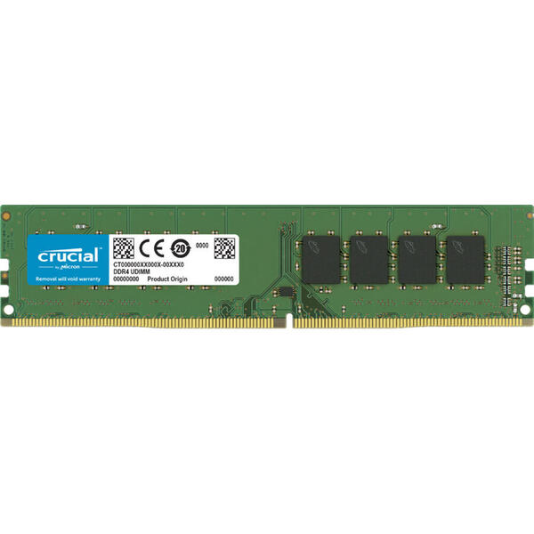 Memorie Crucial DDR4 32GB 3200MHz, CL22 Kit Dual Channel