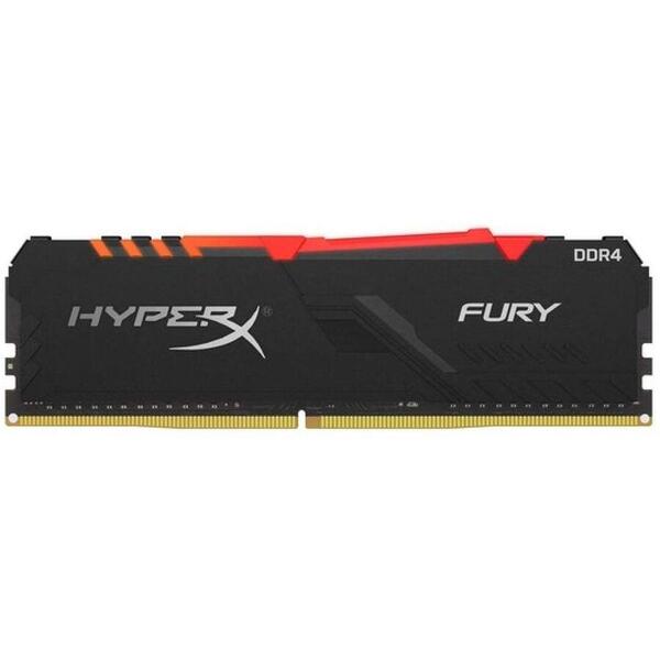 Memorie Kingston HyperX Fury RGB 32GB DDR4 3200MHz CL16 Kit Dual Channel