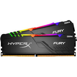 Memorie Kingston HyperX Fury RGB 32GB DDR4 3200MHz CL16 Kit Dual Channel