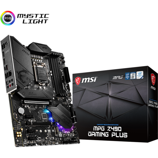 Placa de baza MSI MPG Z490 GAMING PLUS Socket 1200