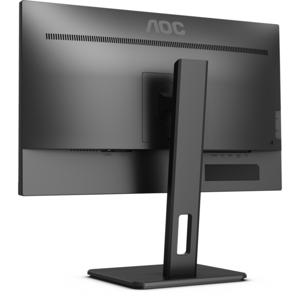 Monitor LED AOC 24P2Q 23.8 inch IPS FHD, 4ms, 75Hz, Boxe, Negru