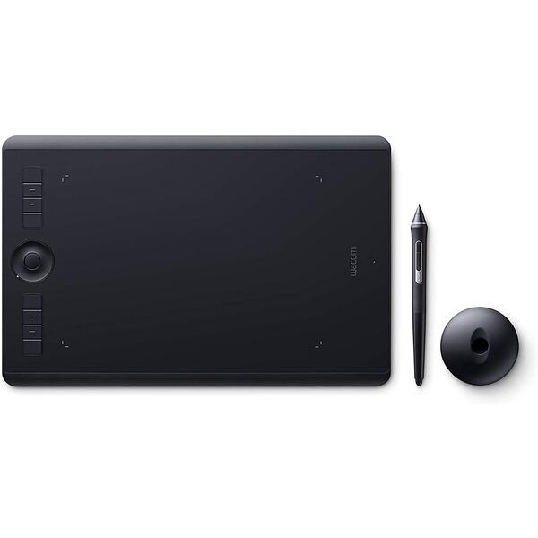 Tableta Grafica Wacom Intuos Pro M, PTH-660-S, Pen-Touch, negru