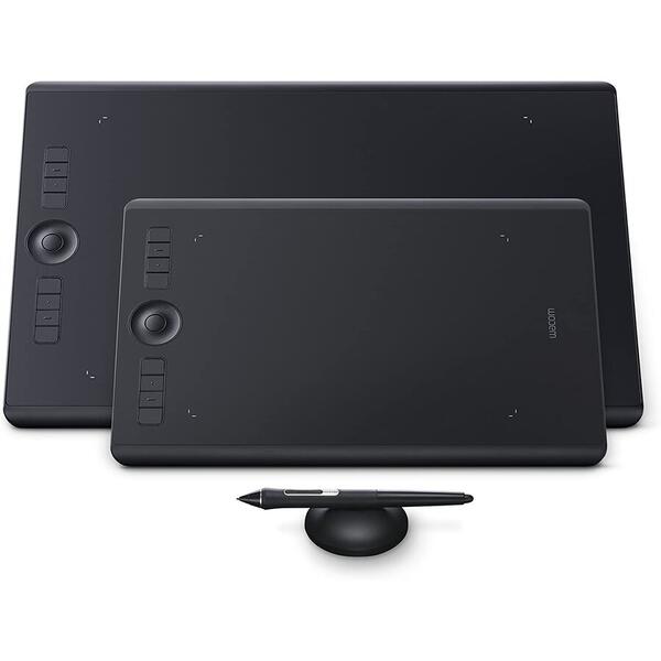 Tableta Grafica Wacom Intuos Pro M, PTH-660-S, Pen-Touch, negru