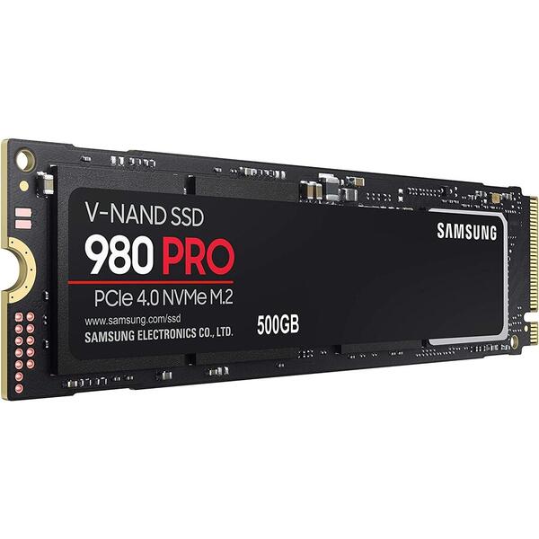 SSD Samsung 980 PRO 500GB M.2 2280 PCIe Express 4.0 NVMe