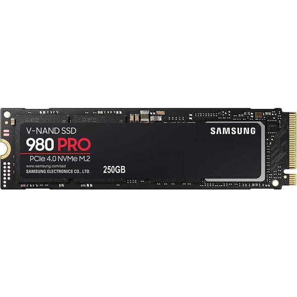 SSD Samsung 980 PRO 250GB PCI Express 4.0 x4 M.2 2280