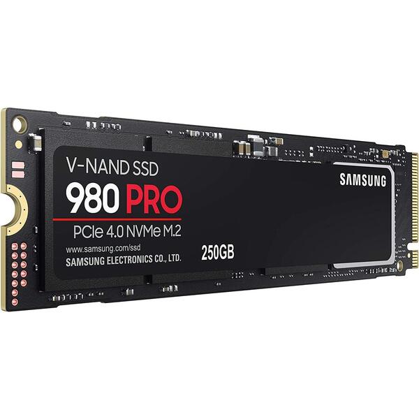 SSD Samsung 980 PRO 250GB PCI Express 4.0 x4 M.2 2280