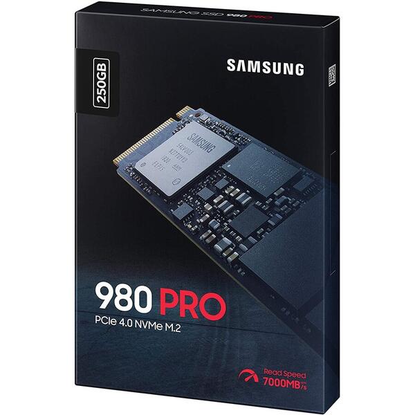 SSD Samsung 980 PRO 250GB PCI Express 4.0 x4 M.2 2280