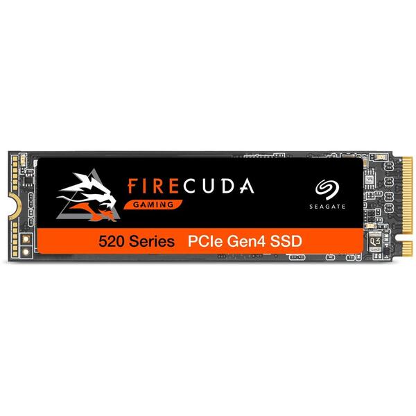 SSD Seagate FireCuda 520 500GB PCI Express 4.0 x4 M.2 2280