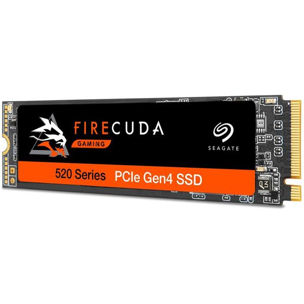 SSD Seagate FireCuda 520 500GB PCI Express 4.0 x4 M.2 2280