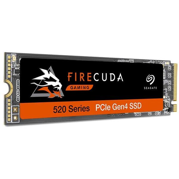 SSD Seagate FireCuda 520 500GB PCI Express 4.0 x4 M.2 2280