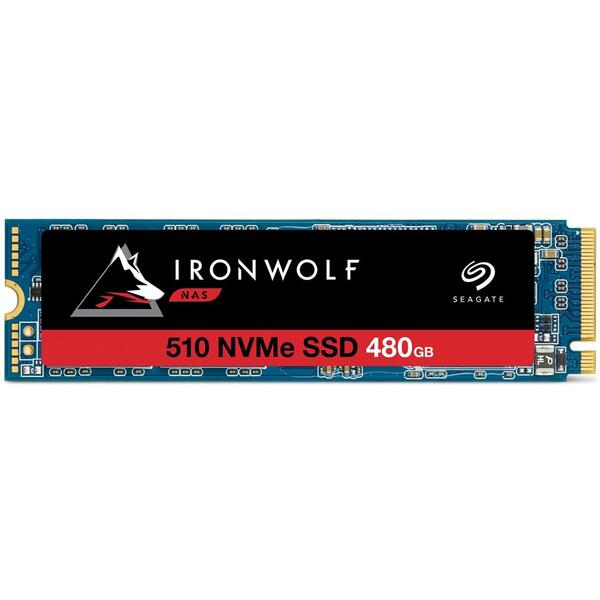 SSD Seagate Ironwolf 510 480GB PCI Express 3.0 x4 M.2 2280