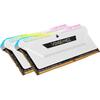 Memorie Corsair Vengeance RGB PRO SL White 16GB DDR4 3600MHz CL18 Kit Dual Channel