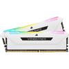 Memorie Corsair Vengeance RGB PRO SL White 16GB DDR4 3600MHz CL18 Kit Dual Channel