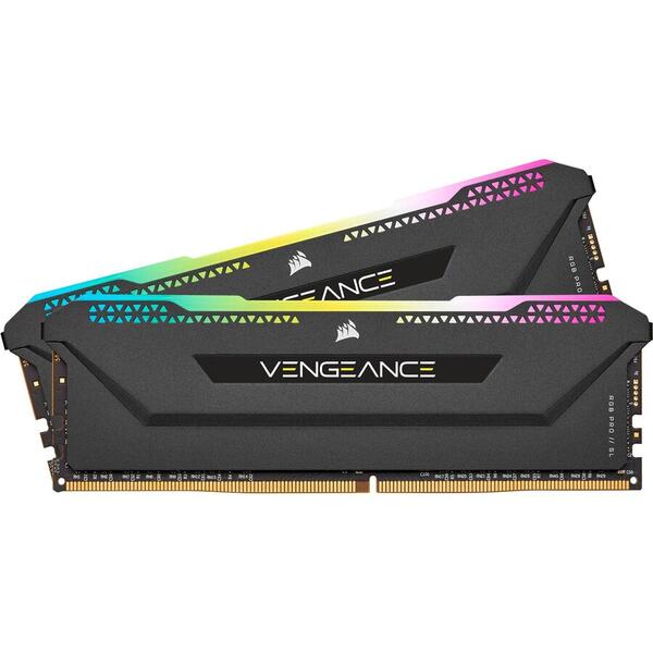 Memorie Corsair Vengeance RGB PRO SL 16GB DDR4 3200MHz CL16 Kit Dual Channel