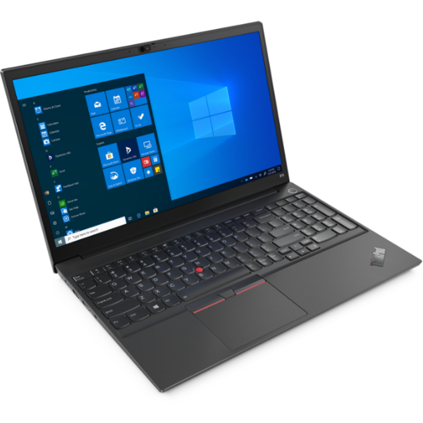 Laptop Lenovo ThinkPad E15 Gen 2, 15.6 inch FHD, Intel Core i5-1135G7, 16GB DDR4, 512GB SSD, nVidia GeForce MX450 2GB, Win 10 Pro, Black