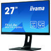 Monitor LED IIyama ProLite B2791QSU-B1 27 inch QHD, 1ms, USB, Boxe, Negru