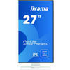 Monitor LED IIyama ProLite XUB2792QSU-W1 27 inch QHD IPS, USB, Boxe, Alb