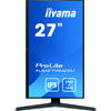 Monitor LED IIyama ProLite XUB2796QSU IPS 27 inch QHD, 1ms, USB, Boxe, Negru