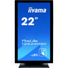 Monitor LED IIyama ProLite T2234MSC-B6X 21.5 inch Full HD Touchscreen, 8ms, USB, Boxe, Negru