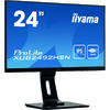 Monitor LED IIyama ProLite XUB2492HSN-B1 23.8 inch Full HD IPS 75Hz, 4ms, USB Type C, Boxe, Negru