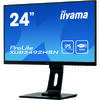 Monitor LED IIyama ProLite XUB2492HSN-B1 23.8 inch Full HD IPS 75Hz, 4ms, USB Type C, Boxe, Negru