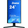 Monitor LED IIyama ProLite XUB2496HSU-B1 23.8 inch Full HD IPS 75Hz, 1ms, USB, Boxe, Negru