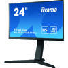 Monitor LED IIyama ProLite XUB2496HSU-B1 23.8 inch Full HD IPS 75Hz, 1ms, USB, Boxe, Negru