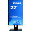 Monitor LED IIyama ProLite XUB2294HSU-B1 21.5 inch Full HD Ultra slim, 4ms, USB, Boxe, Negru